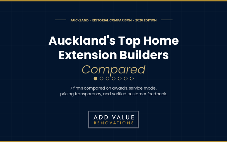 Auckland’s Top Home Extension Builders Compared (2026)