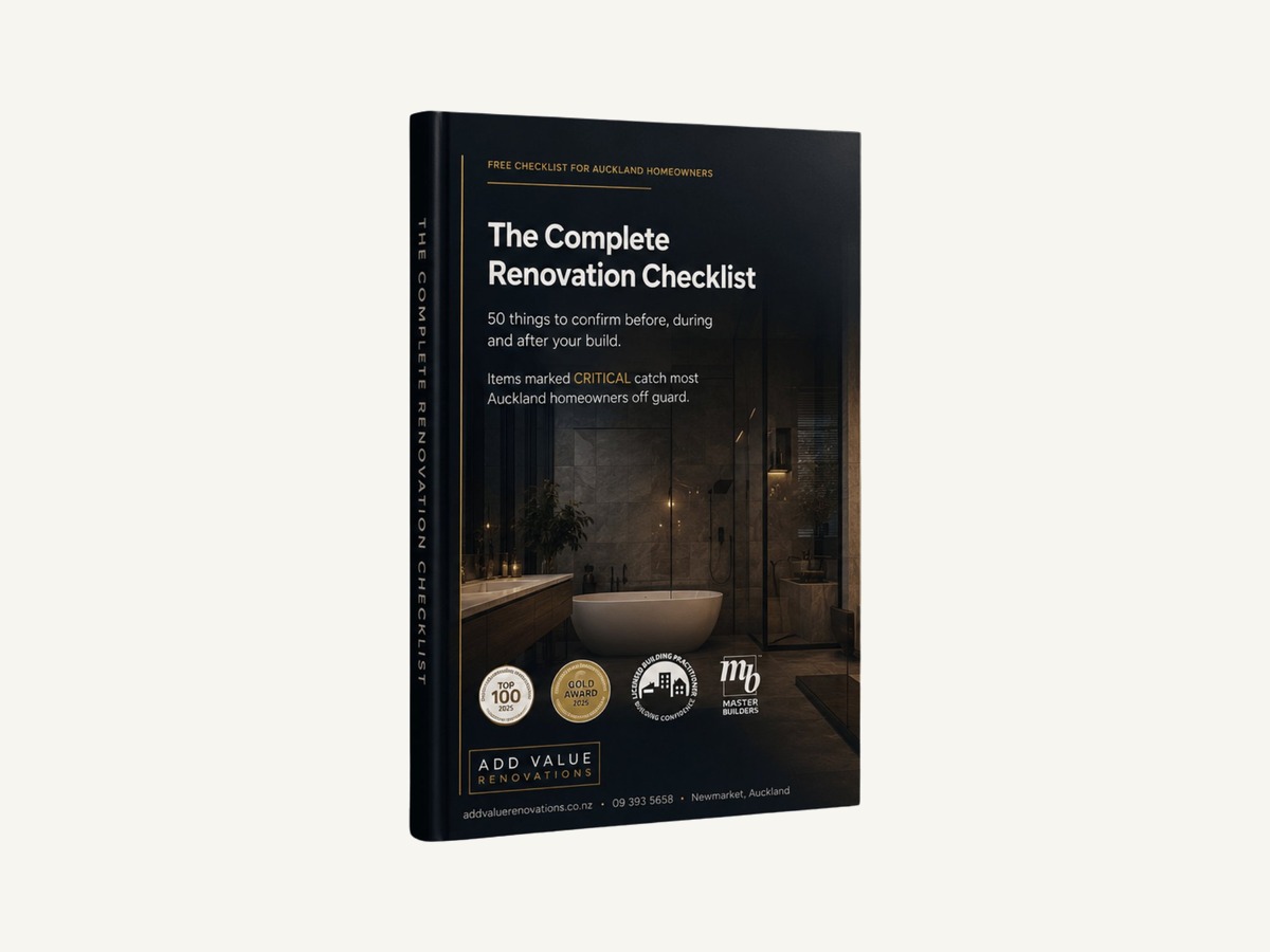 The Complete Renovation Checklist cover