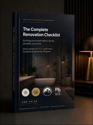 The Complete Renovation Checklist — 50 items every Auckland homeowner needs to confirm