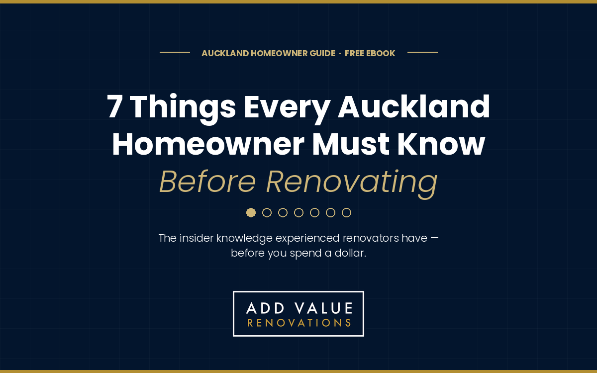 AVR free renovation guide cover