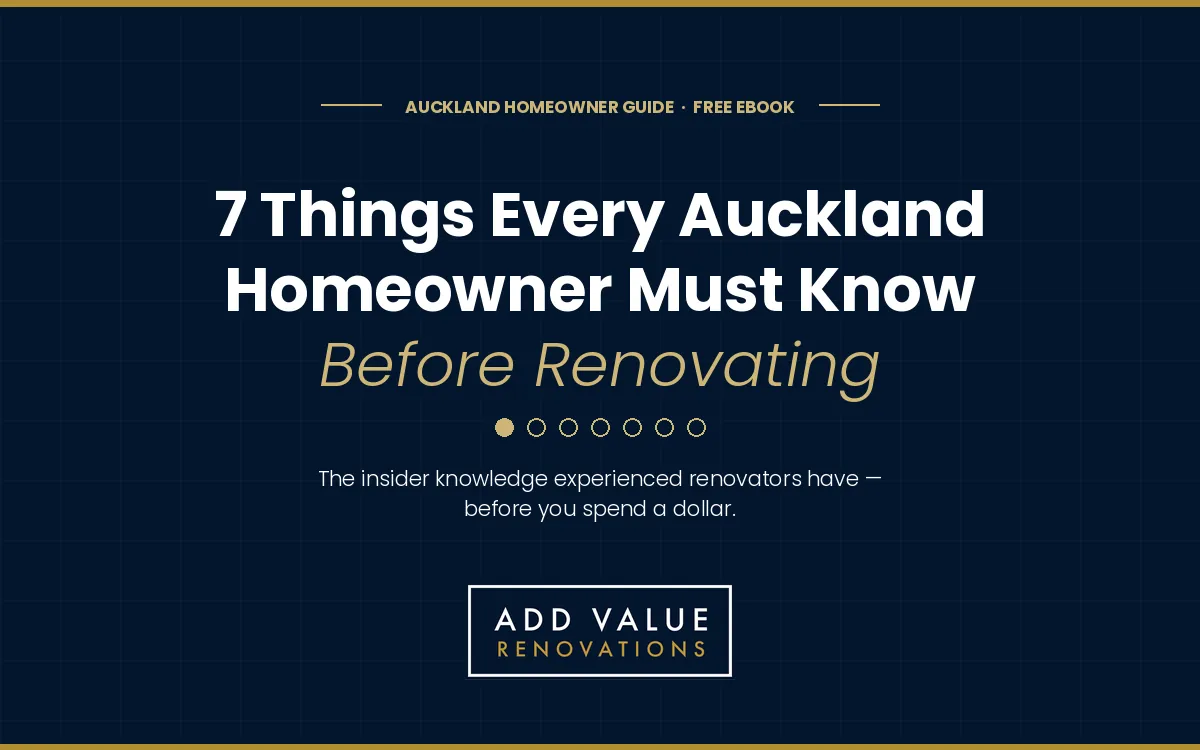 AVR free renovation guide cover