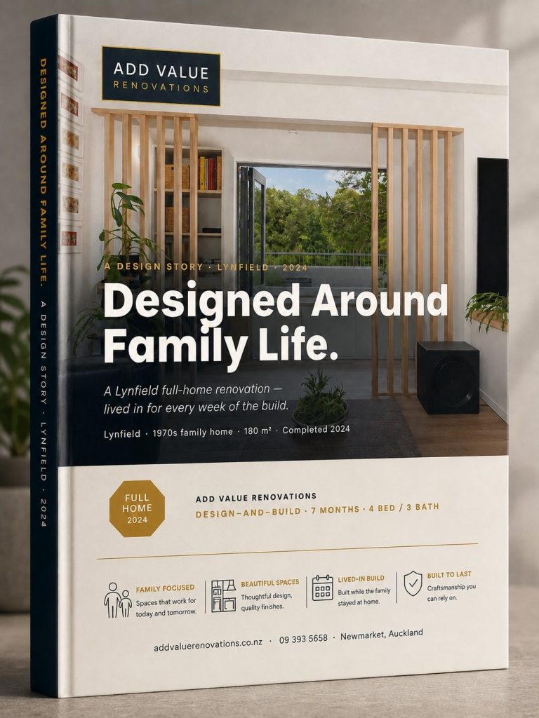 Creating Space for Family Life — Lynfield Design Story