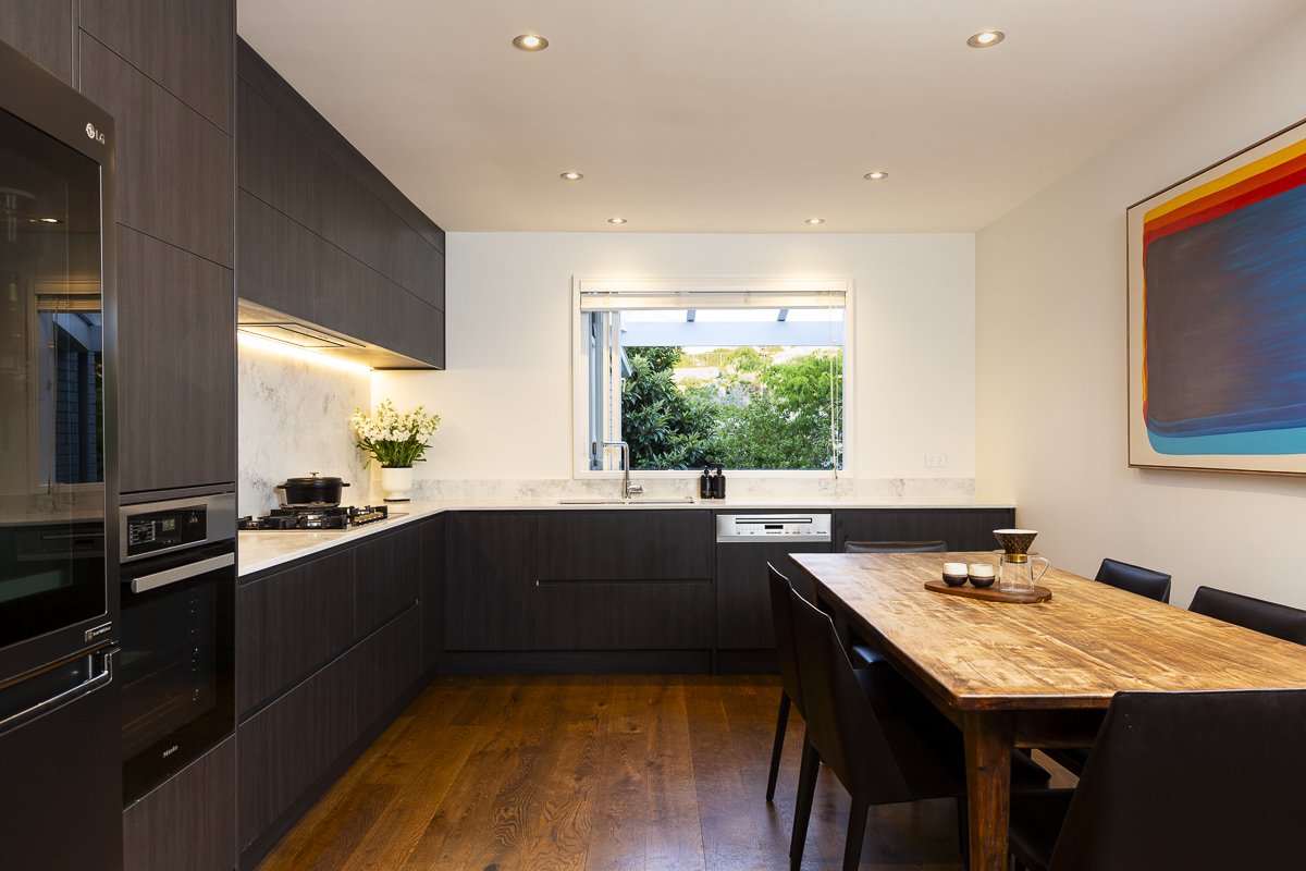 Complete kitchen renovation in Auckland whole-house project