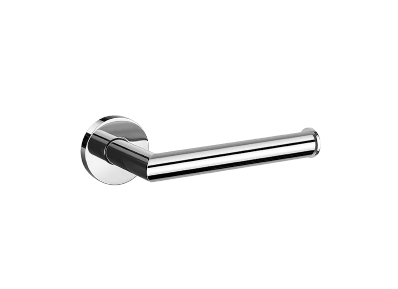 Chrome toilet roll holder