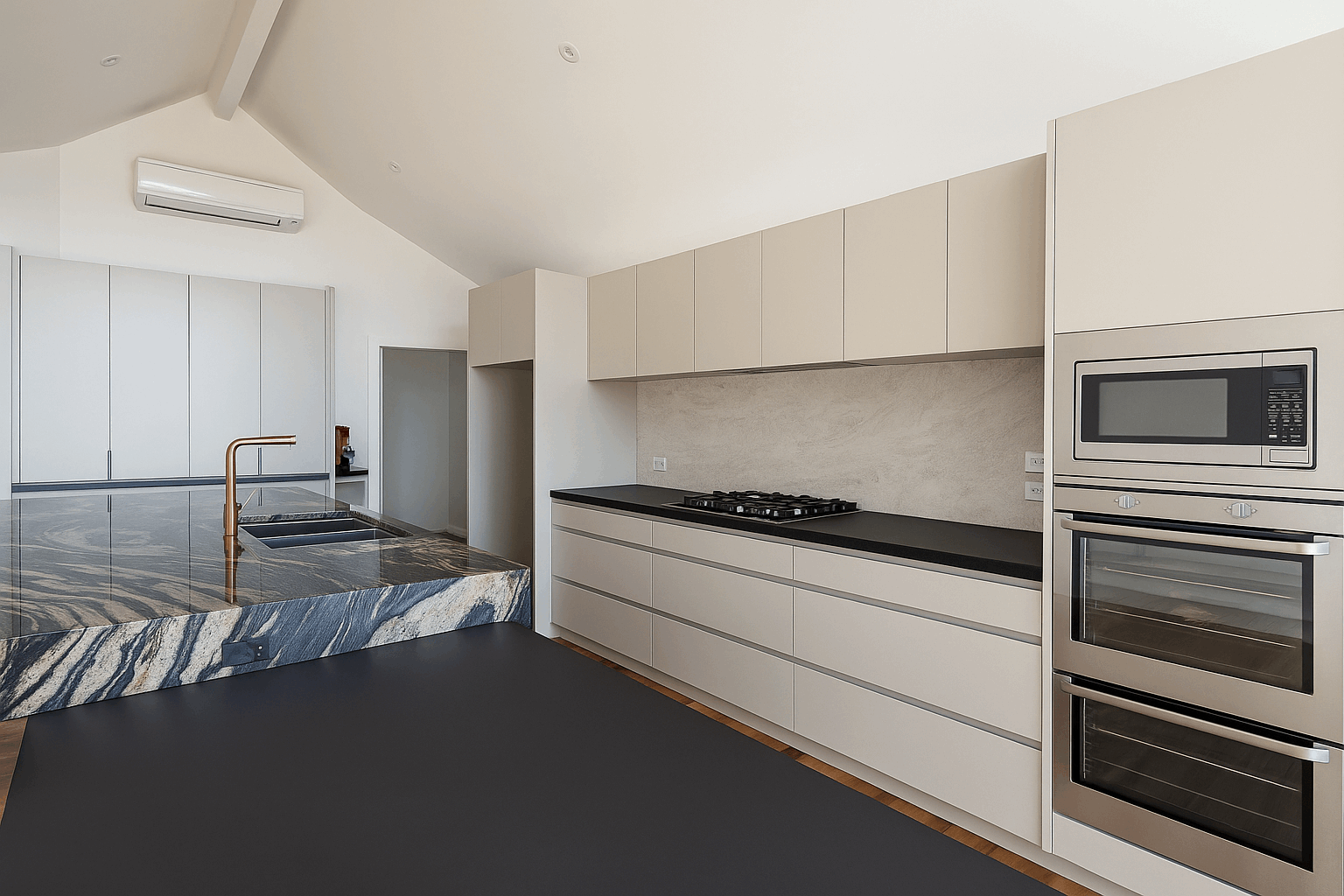 Kitchen + Bathroom — South Auckland renovation by Add Value Renovations