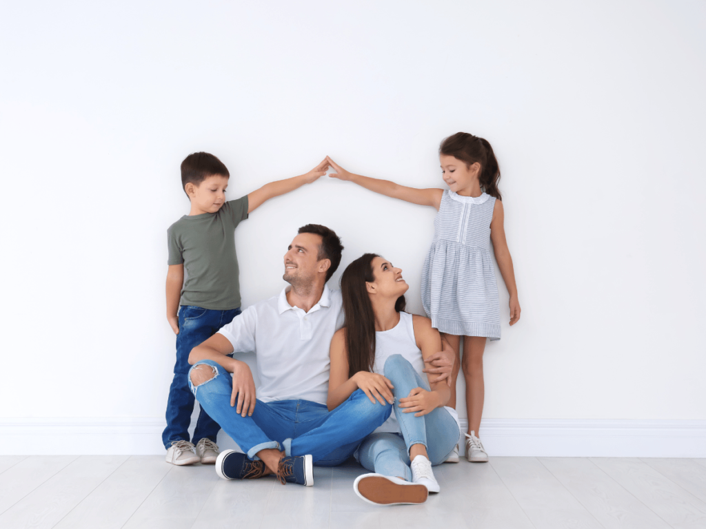 happy family after add value